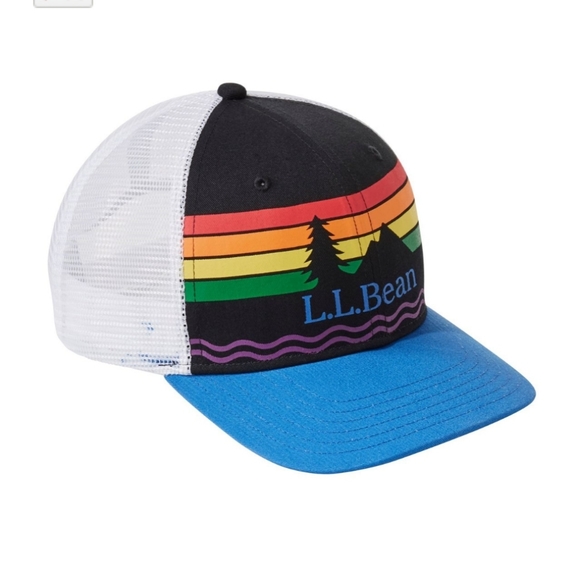 L.L. Bean Other - LL Bean 🌈 rainbow Pride Trucker Hat Ball Cap NWT